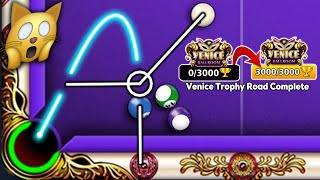 ZERO to 3000 VENICE TROPHY POINTS - 8 Ball Pool - GamingWithK