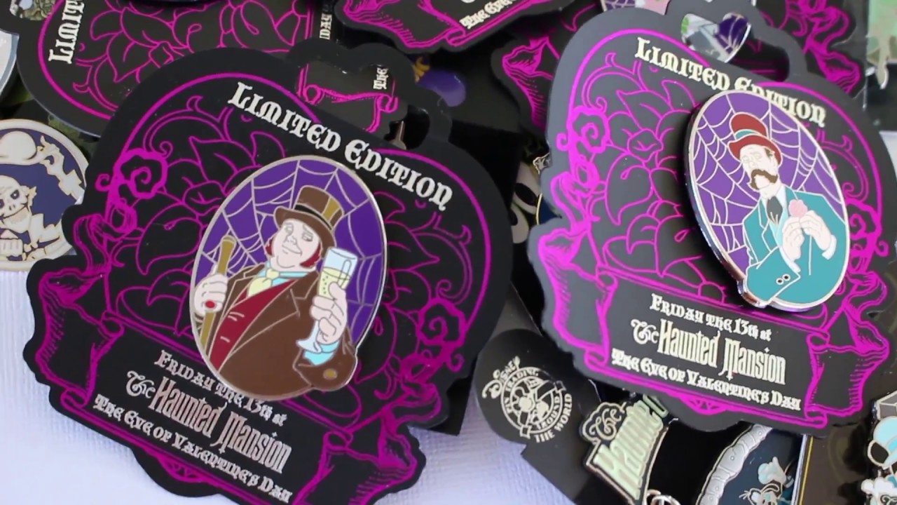 Haunted Mansion collection on HALLOWEEN Day ♥ Everything Mousey Pins - Everything Disney Pins