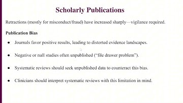 Lecture 10: Appraising Scholarly Publications