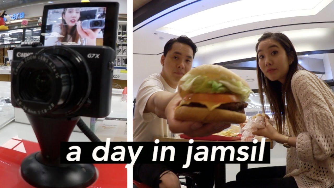 Shopping For A New Vlogging Camera in Jamsil, Seoul