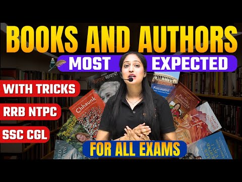 📝 Books & Authors 2024–25 | Most Expected for SSC & Railway 🚆 | Radhika Ma'am #ssccgl2025 #rrbntpc