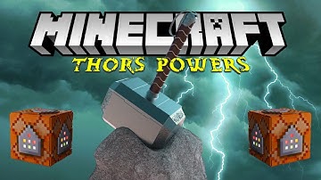Mjolnir in Minecraft: Thor
