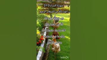 سورة النساء الآية ١٣٠ و ١٣١
