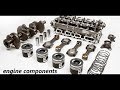 Automobile Engine components/Engine parts/ Basic components of IC engine/Auto mobile/Automobile