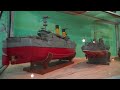 Модели боевых кораблей  в миниатюре создает житель Петропавловска