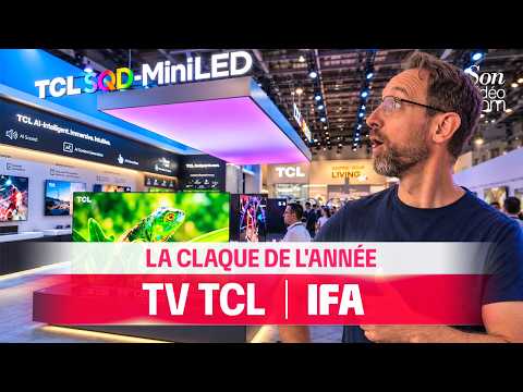 TVs, Gaming Monitors, and Sound Systems: TCL Steals the Show at IFA