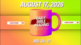 Daily Bible Reading - 8/17/26