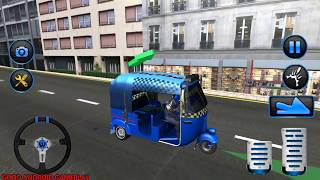 Police Tuk Tuk Auto Rickshaw #2 | Indian Police Tuk Tuk | Android Gameplay FHD screenshot 4