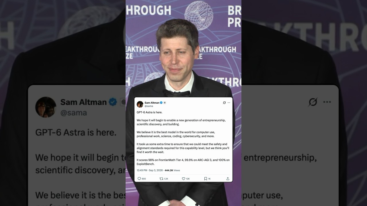 Sam Altman just announced GPT-6 Astra