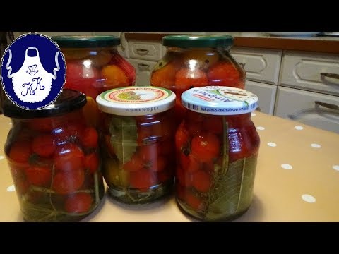 Video: Eingelegte Tomaten Mit Kümmel