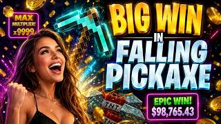 BIG WIN IN FALLING PICKAXE — I CAN'T BELIEVE IT!