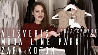 Alışveriş: Koton, Moda Line Park, Zara, Shopigo