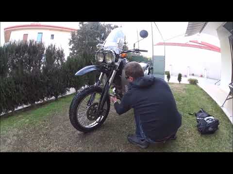 Honda Xr 125l Dirt Bike Into Touring Bike In 2 Minutes Youtube