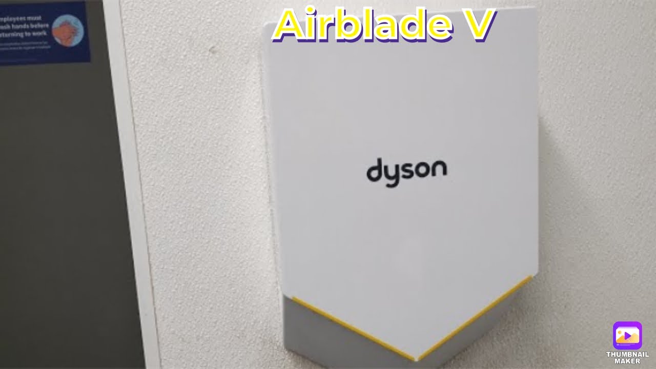 Dyson Airblade V at Walgreens off Glen Ellyn Rd in Glendale Heights IL