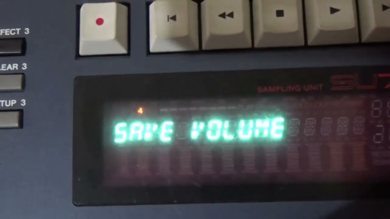 YAMAHA サンプラーSU700について今の状況を話してみた。USB