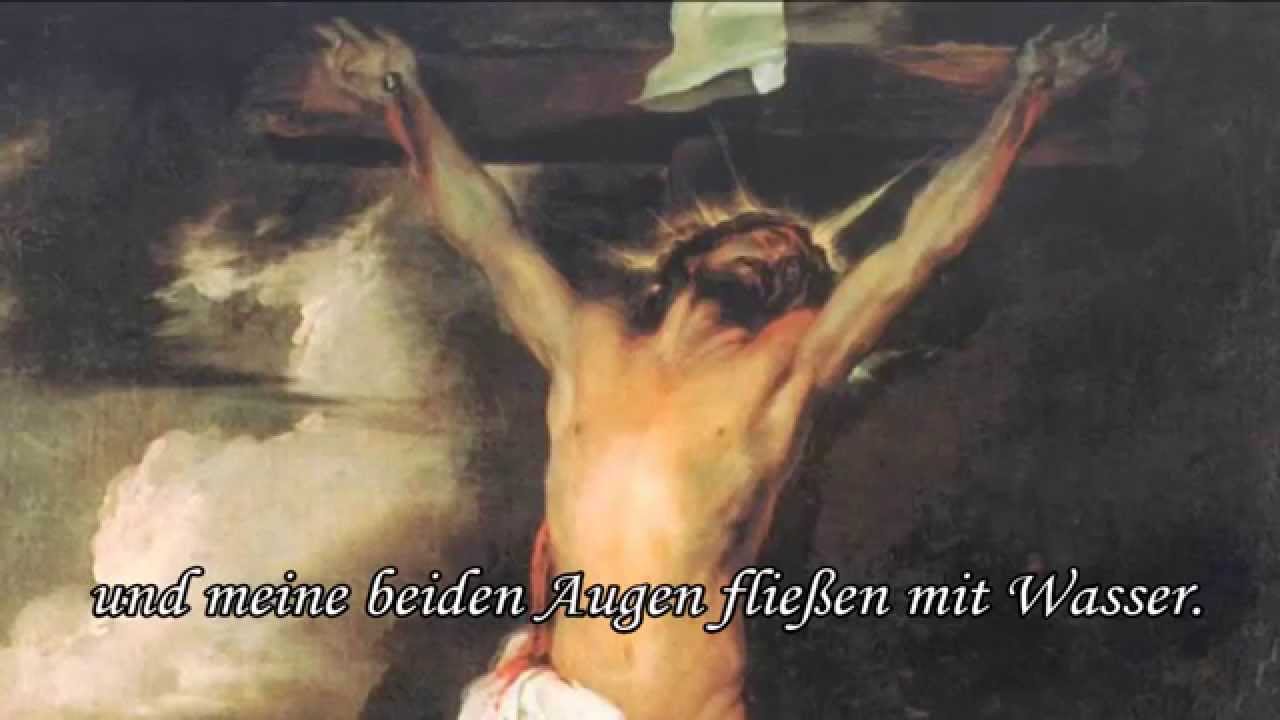 Johann Christoph Bach (1642-1703), Aria: Ach, dass ich Wassers g´nug hätte.