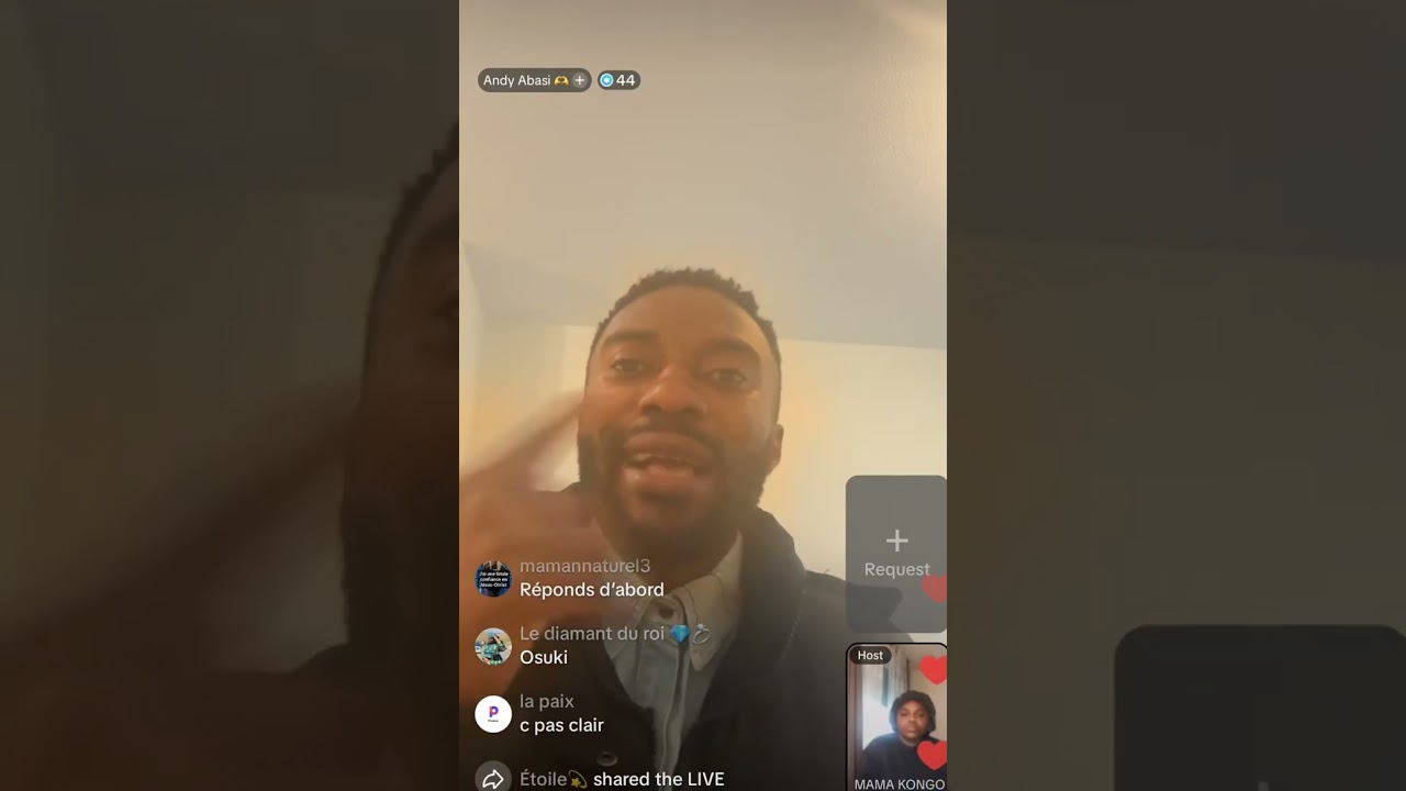 Andy mobali y’Anna chez  mama kongo somo .. Abonnez-vous svp 