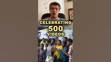 Reaching 500 Videos!💥மிக்க நன்றி! Your Love and Support Keep Me Going! #PositiveTribe | Sidd Ahmed