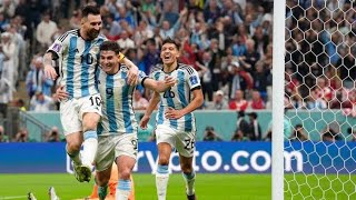 Argentina vs Croatia Full match Highlights 3-0 | World cup 2022 | Semi-finals | 🇦🇷 vs 🇭🇷