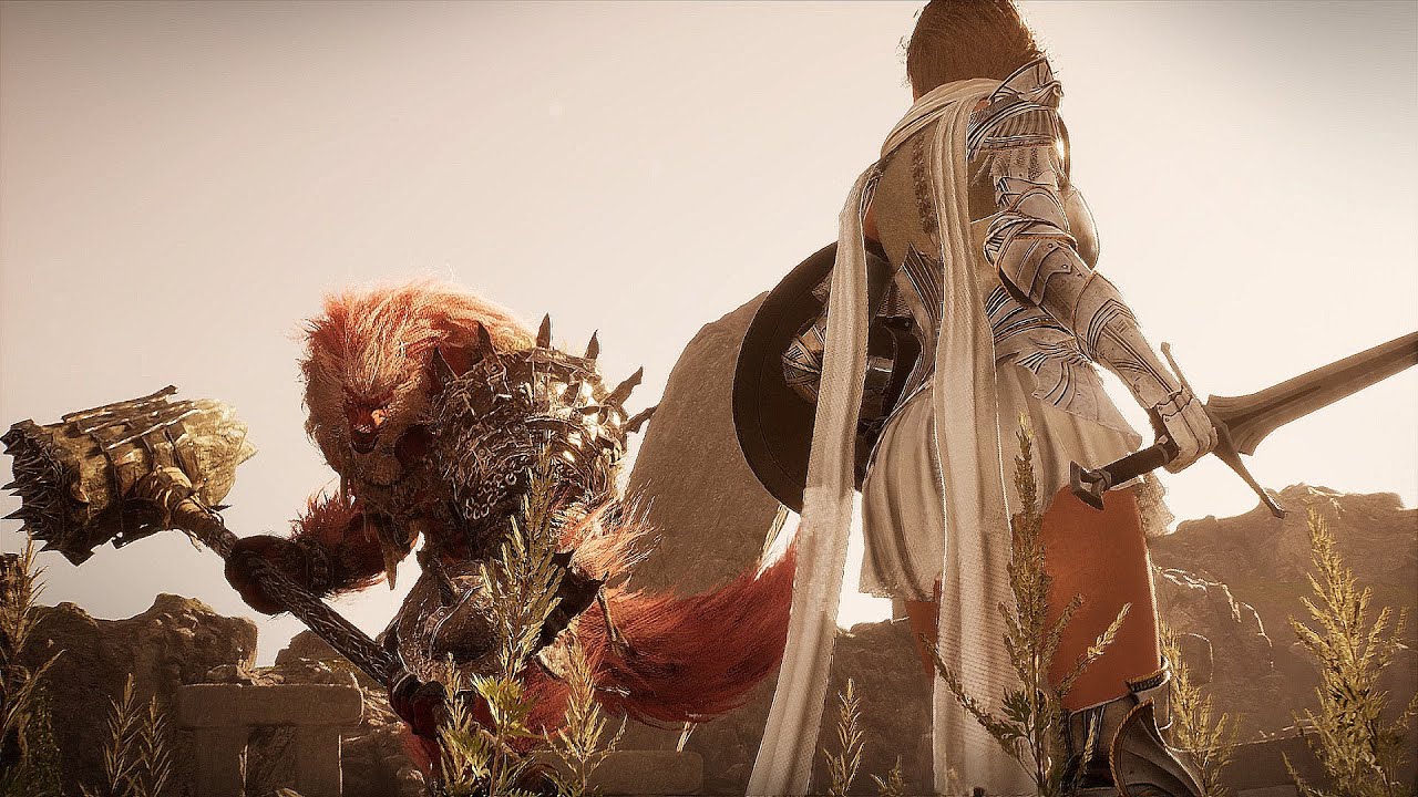 Vindictus: Defying Fate - Gnoll Chieftain Boss Fight (Fiona)