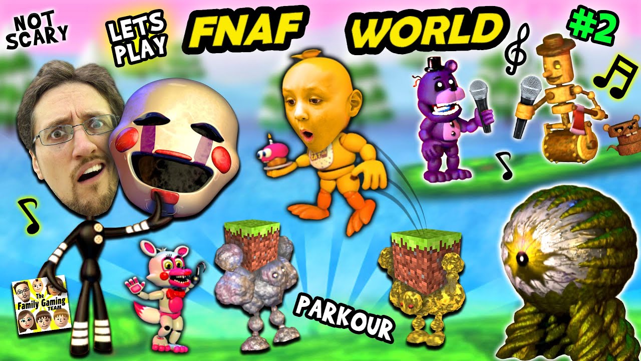 fnaf world update 2 metal man