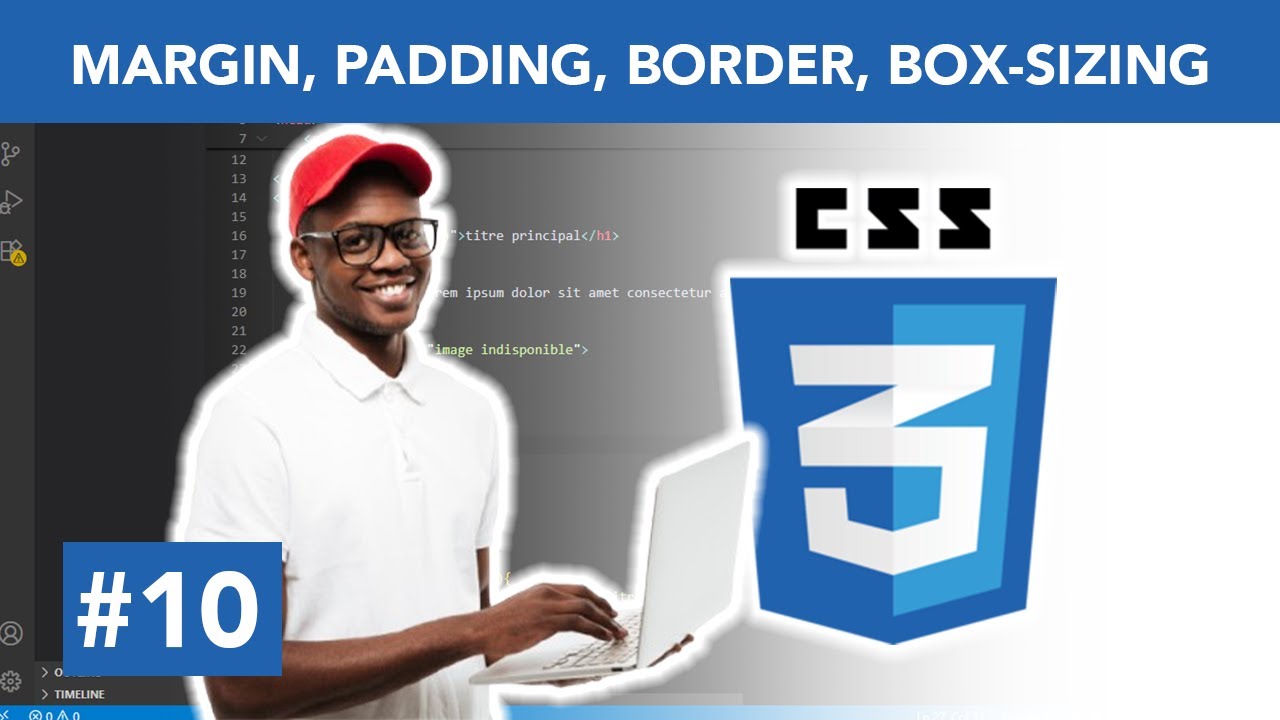 Margin, padding, border, box-sizing - YouTube
