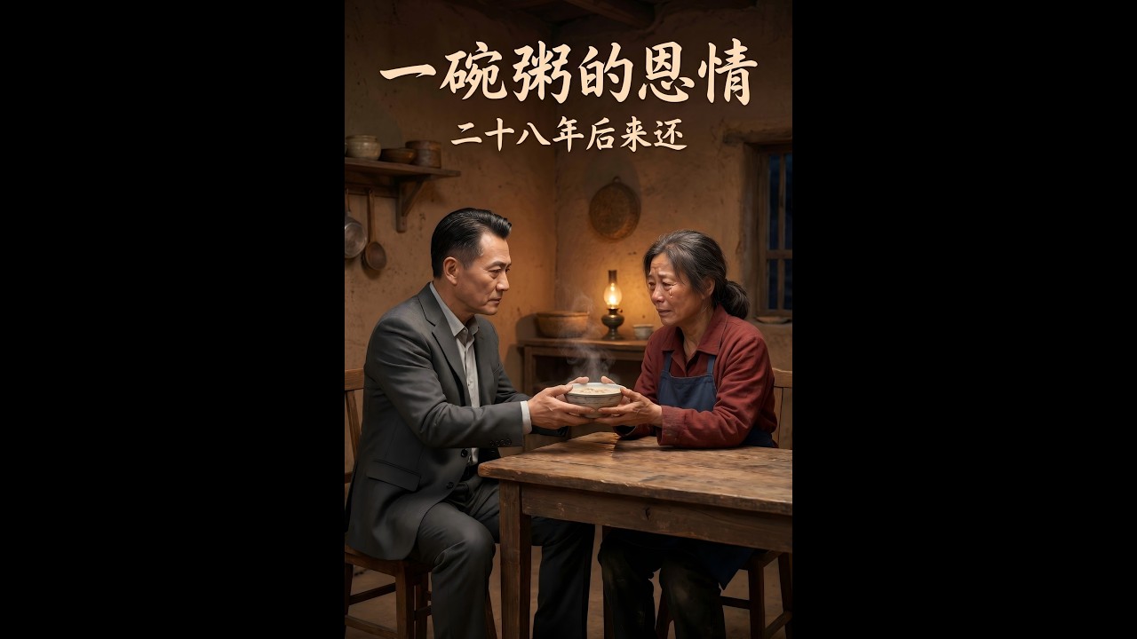 一碗粥的恩情，二十八年後來還