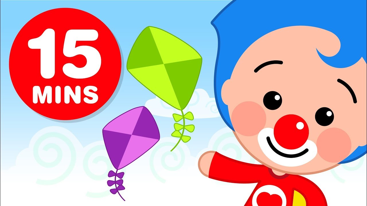 🐥 Plim Plim ♫ CARTOONS for Kids Full Episodes Kites in the Sky