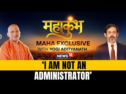 Maha Exclusive:Yogi Stresses BJP's Commitment to Heritage, Welfare, Security for UP's Progress |N18K Episode cover
