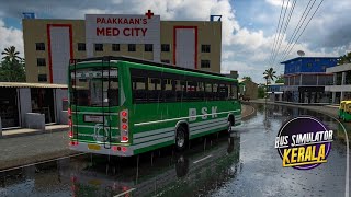 Explore a New Map in Rainy Weather | Bus Simulator Kerala 