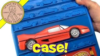 Download Lagu Hot Wheels Race Cars Blue Carrying Case with Handle and Wheels, 1997 Mattel Toys - Video 8 of 8 MP3