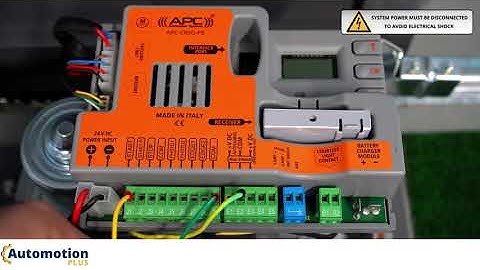 APC Connect 4 wiring connection to the APC Proteous 450 Sprint / 500 / 1000
