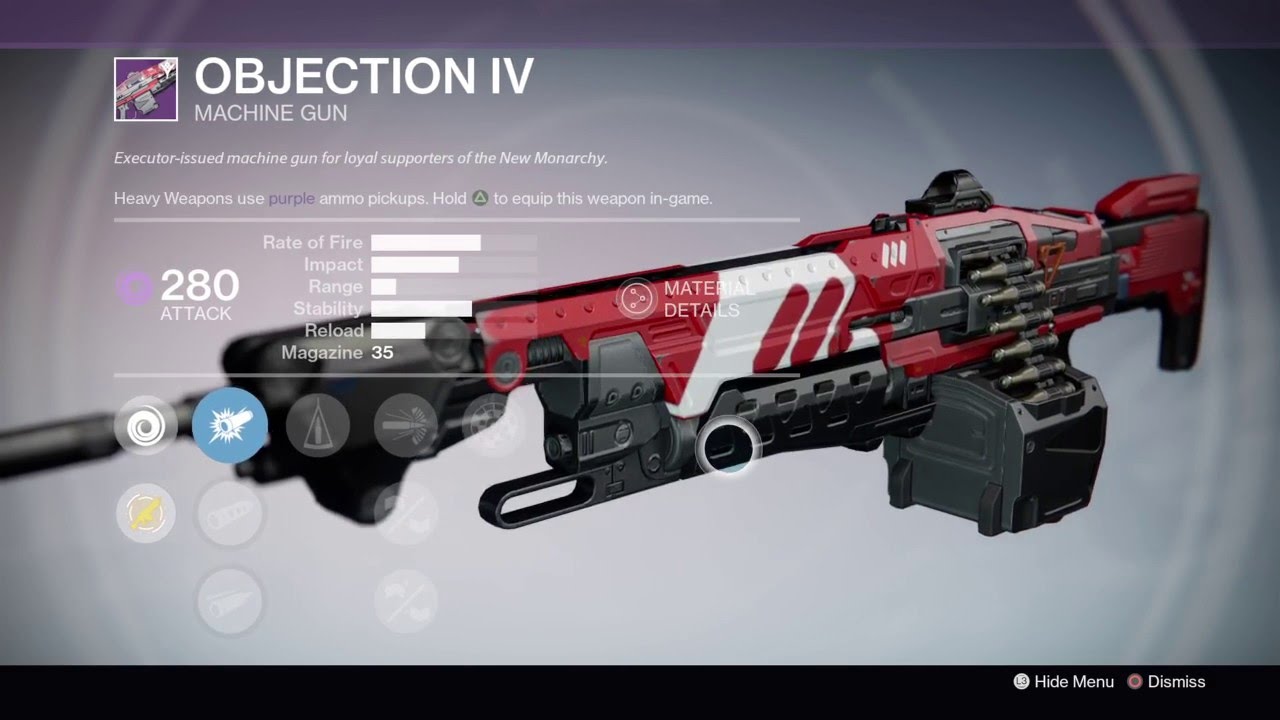 New Monarchy Weapons (April Update - Destiny: The Taken King)