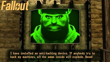 Talking Vending Machines in Fallout New Vegas
