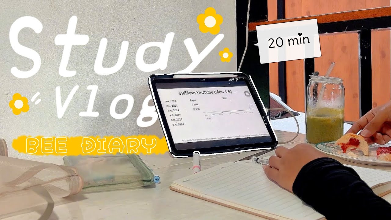 Study Vlog Relaxing 20 min 