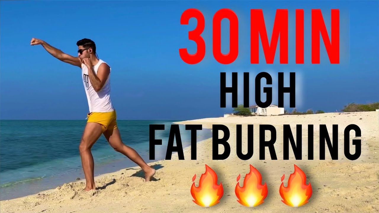 30 Min Intense HIIT Workout For Fat Burn & Cardio (No Equipment) - YouTube