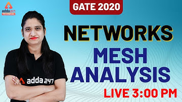 GATE 2020 | Networks | Mesh Analysis