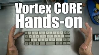 Vortex CORE 40% mechanical keyboard - unboxing and first look 