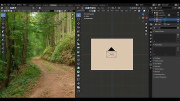 How to make an image warping effect in Blender Tutorial Part 1 of 4