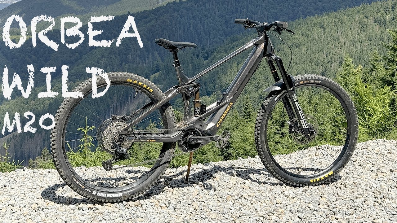 Orbea Wild m20.  23,7 kg ready to race. Bike check. Modyfikacje, updates. Full Mtb ebike.