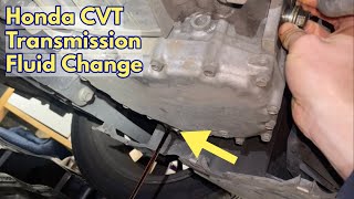 Honda CVT Transmission Fluid Change