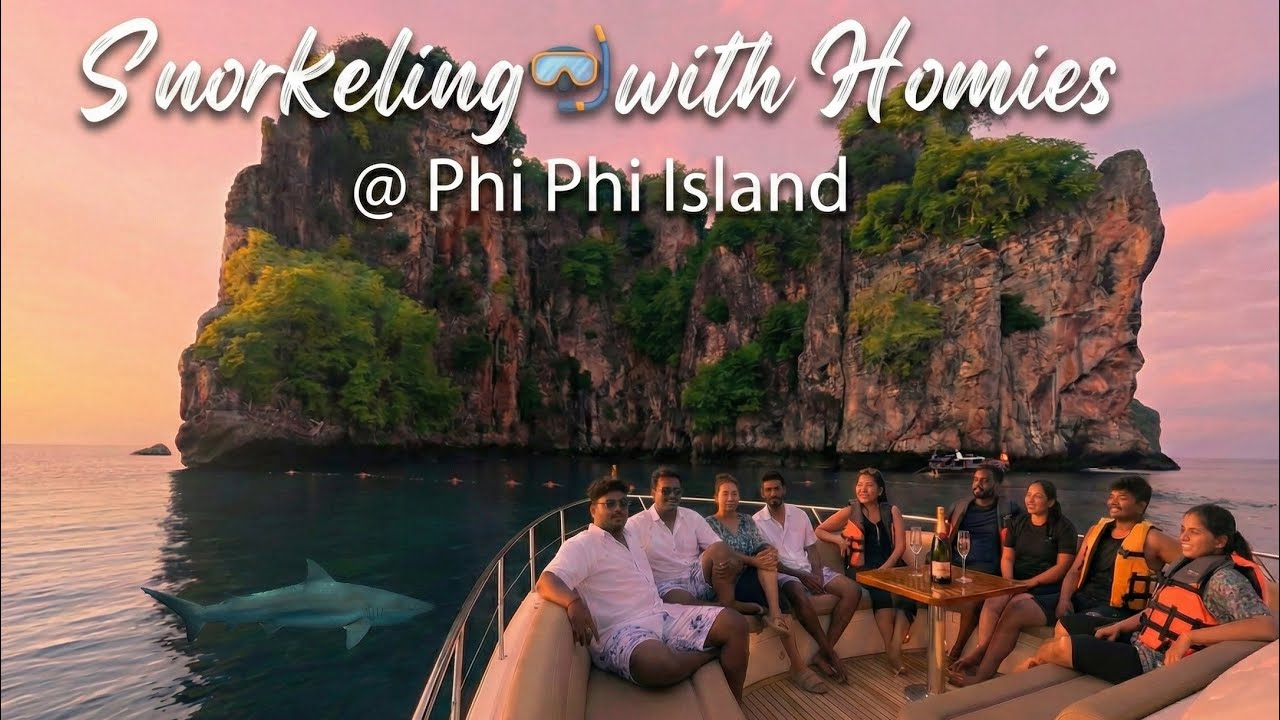 சுறா 🦈ah பார்த்துட்டோம்😲 Unforgettable Sunset Snorkeling! 🌅🤿Episode 04 