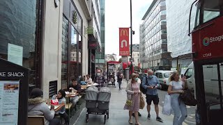 Walking from Tottenham Court Road to Holborn | London Walk 2021