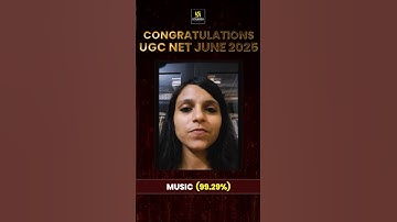 UGC NET JRF June 2025  Topper : Congratulations 🎊BHAVYA MITTAL