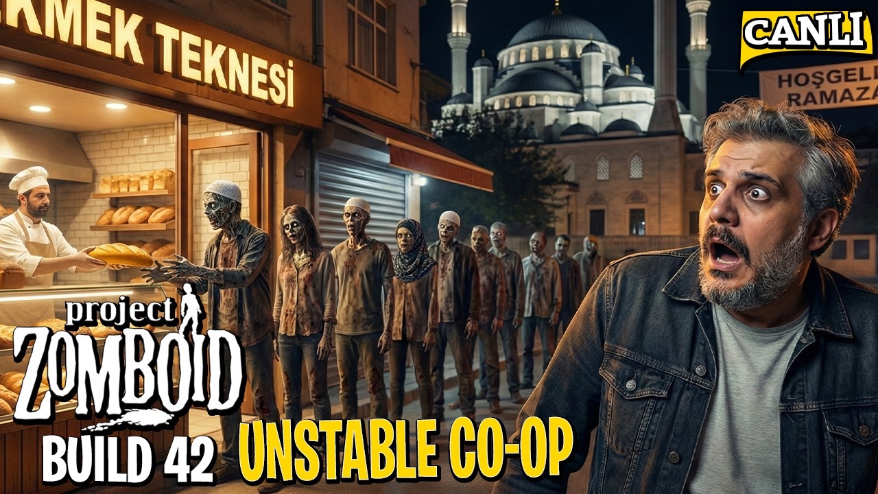 🔴[CANLI] YENİ ŞEHİRLERİ Mİ GEZİYORUZ? | UNSTABLE BUILD 42 CO-OP PROJECT ZOMBOID | BÖLÜM BOŞVER