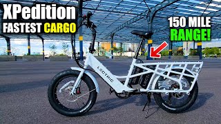 The NEW Lectric XPedition Cargo E-Bike - $1699 Dual Battery 150-Mile Range & 550-pounds capacity