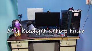 My budget setup tour & surprise announcement in the end | littdeep