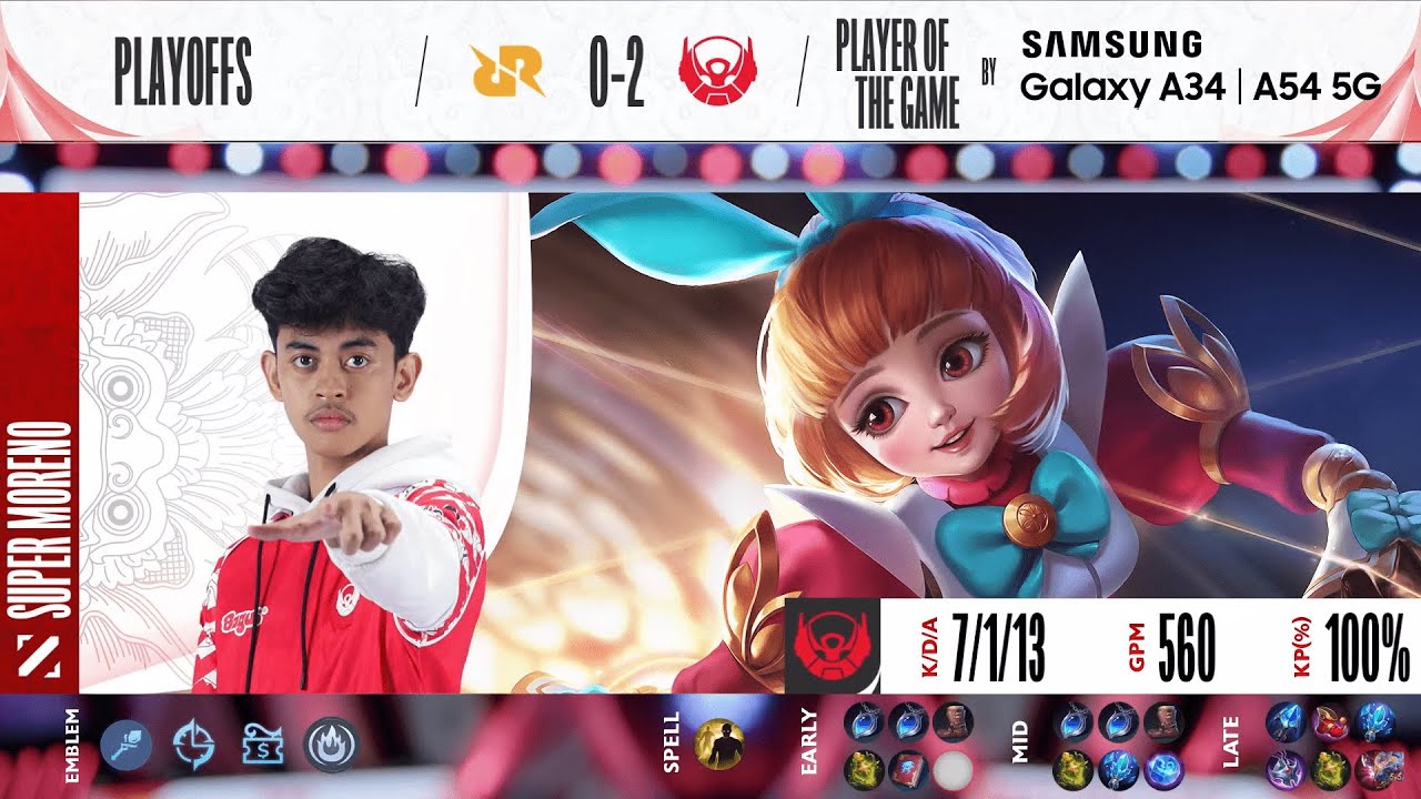 RRQ VS BTR MATCH 2 LEMON DIGANTIKAN CLAY, BTR COMBO JOY ANGELA | MPL ID ...