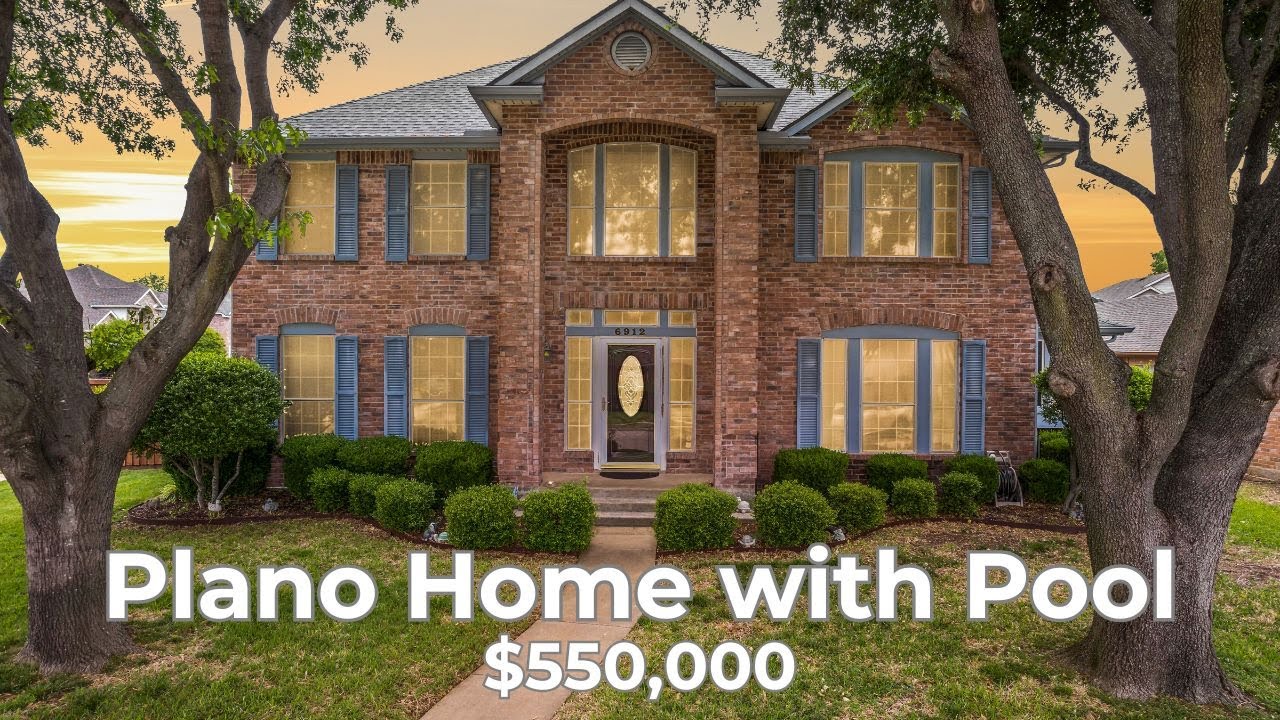 Tour This Stunning Single-Owner Plano Home with Upgrades & Private Pool