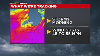 Chicago First Alert Weather: A stormy Thursday morning